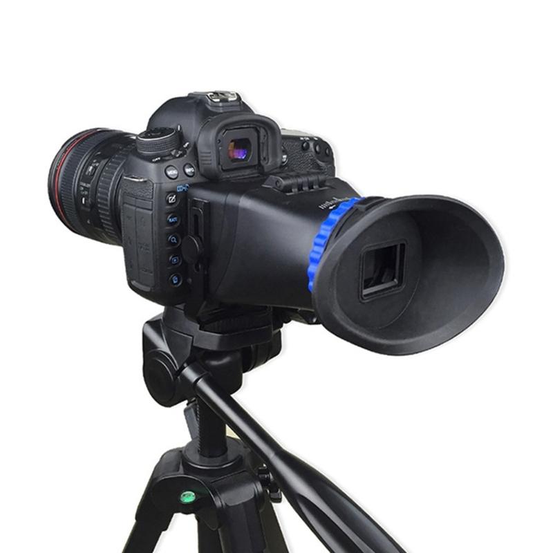 1 Set Camera Screen Magnifier 3.0X Rubber Eyecup Diopter Adjustment for 3.2inch 3.0in Displays Optical Glass Lens
