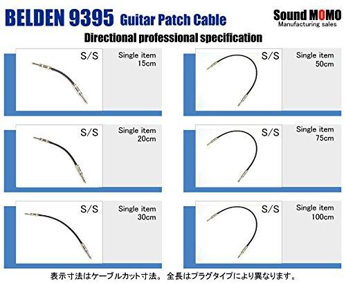 Belden 9395 15cm Patch Cable with L-shaped Plugs (1 Cable)