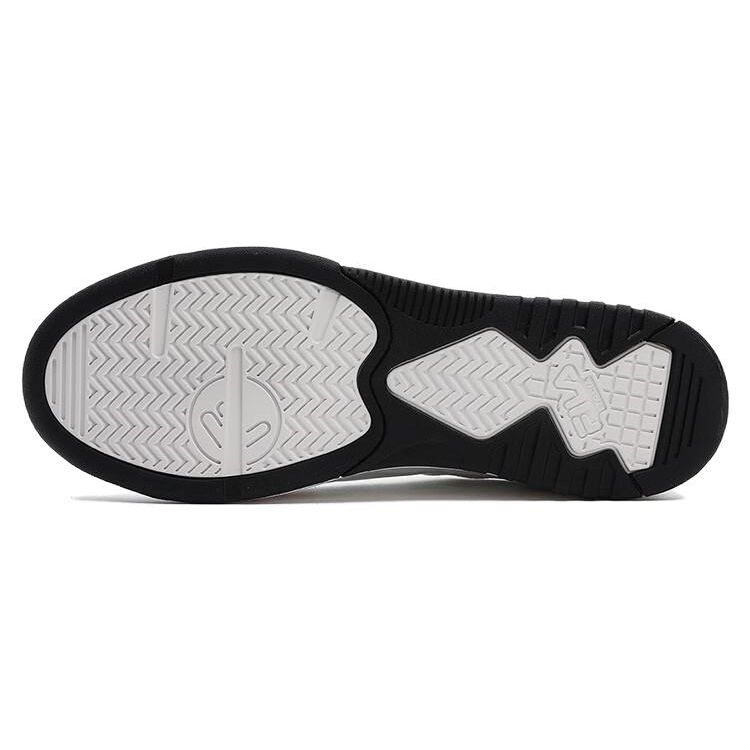 Fila Targa Round Shield Comfortable Low-Top Lifestyle Sneakers Men Sneakers White F12M342208FBW