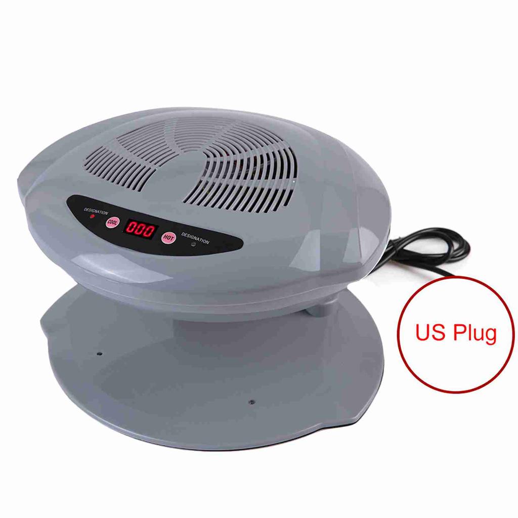 Hot & Cold Nail Dryer WarmCool Nail Polish Drying Fan Manicure Tool White