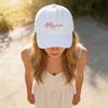 Adjustable Mama Heart Caps Washed Cotton Baseball Cap Fashion Sport Visors Cap  Gifts