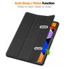 Tablet Protective Cover For Lenovo Idea Tab11 TB336FU Three Fold TPU Pen Slot Soft Shell  Case