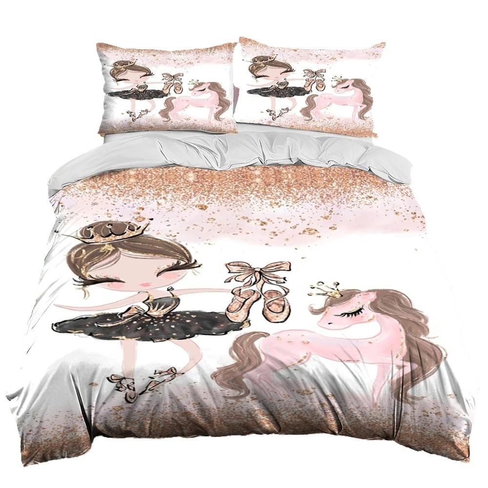 Digital Printing Three-Piece Printing Bedding Home Textile Bedding