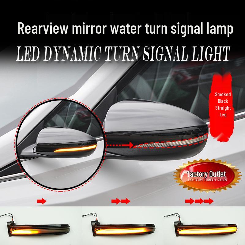 Hyundai LA-FESTA Rearview Mirror Yellow Sequential Turn Signal