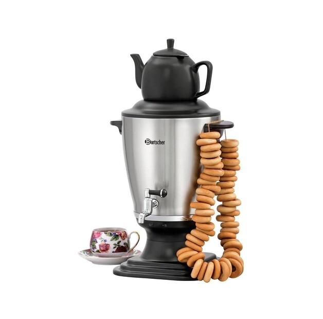 Чайник Bartscher Samowar 3.2 л черный/нерж. сталь (191004)