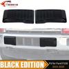 2Pcs Front Bumper Guards Pads Cover Cap Trim For Ford F150 2015-20 Gloss Black