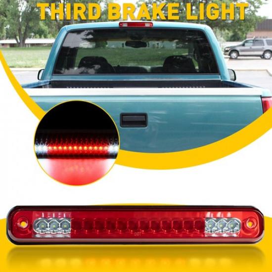 For 1988-1998 Chevy GMC C1500/K1500 2500 3500 LED Third 3rd Brake Cargo Light