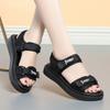 Velcro Beach Sandals Women's Summer New Massage Bottom Non-slip Soft-soled Beach Sandals