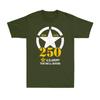 Esercito degli Stati Uniti 250° Anniversario Orgoglioso dell'America Fond.. 1775 T-shirt da uomo Forze Armate T-shirt Unisex