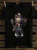 Shaka Ponk Anime Graphic T-Shirt Mens Tshirt Womens Tshirts with Letters Print Short Sleeves T-Shirt Casual Street Tee Shirt Top