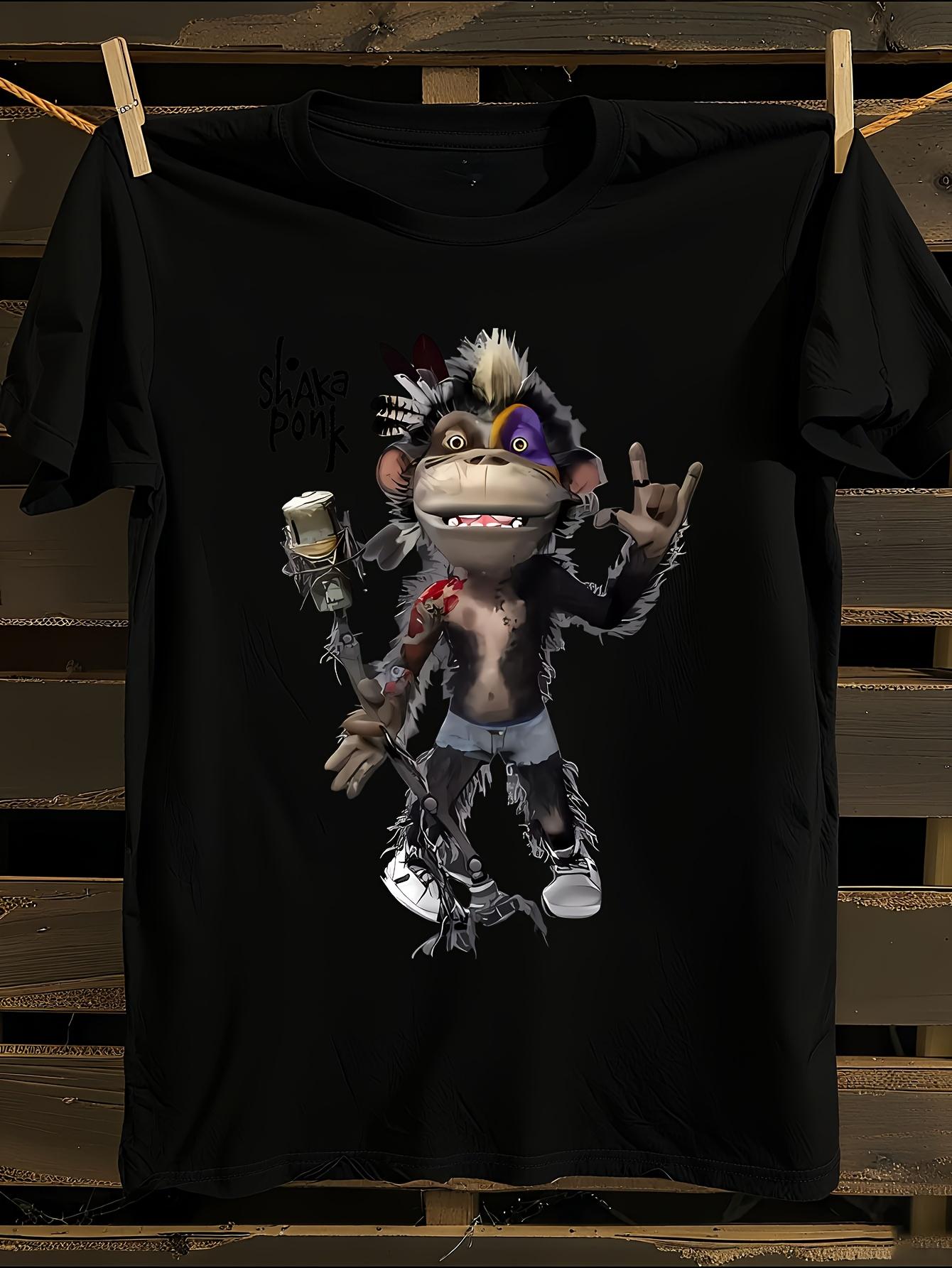 Shaka Ponk Anime Tshirt Anime Graphic Tshirt XL