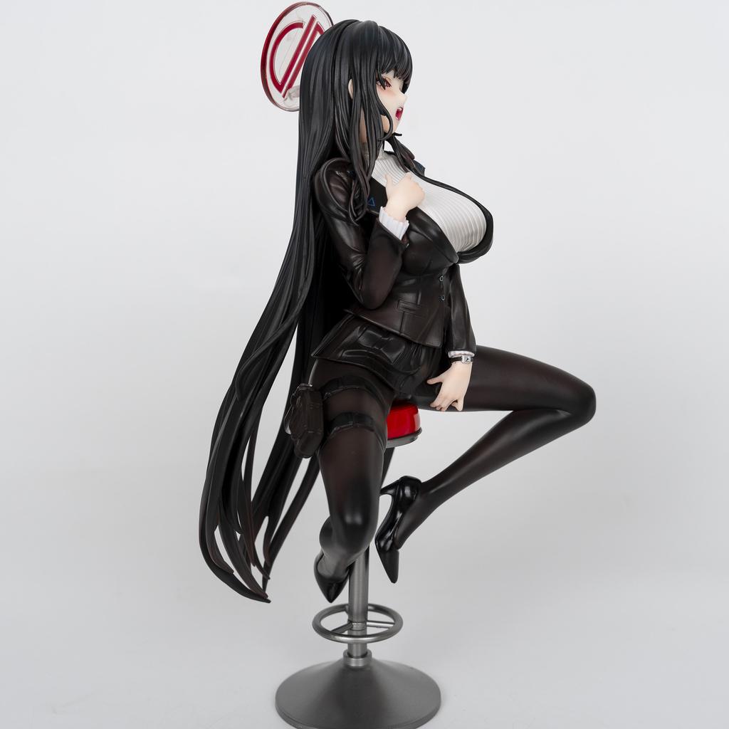 25Cm Blue Archive Figures Tsukatsuki Rio Figure Sexy Girl Tsukatsuki Anime Figurine Pvc Models Statue Collection Kids Toys Gifts