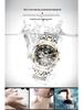 TEVISE Men's Classic Tourbillon Calendar Mechanical Watch