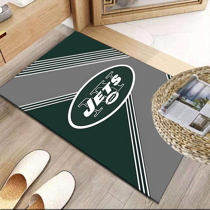 New York Football Logo  Carpet, Kitchen Rugs, Yoga Mat, Non-Slip Mats, Rug for Bathroom, Living Room bedroom, Camping Rugs Christmas Gift
