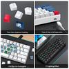 T60 Mechanical  61keys Gaming Wired Keyboard Customized Hot-Swap RGB Backlit Multimedia Function Keys for Laptop/PC