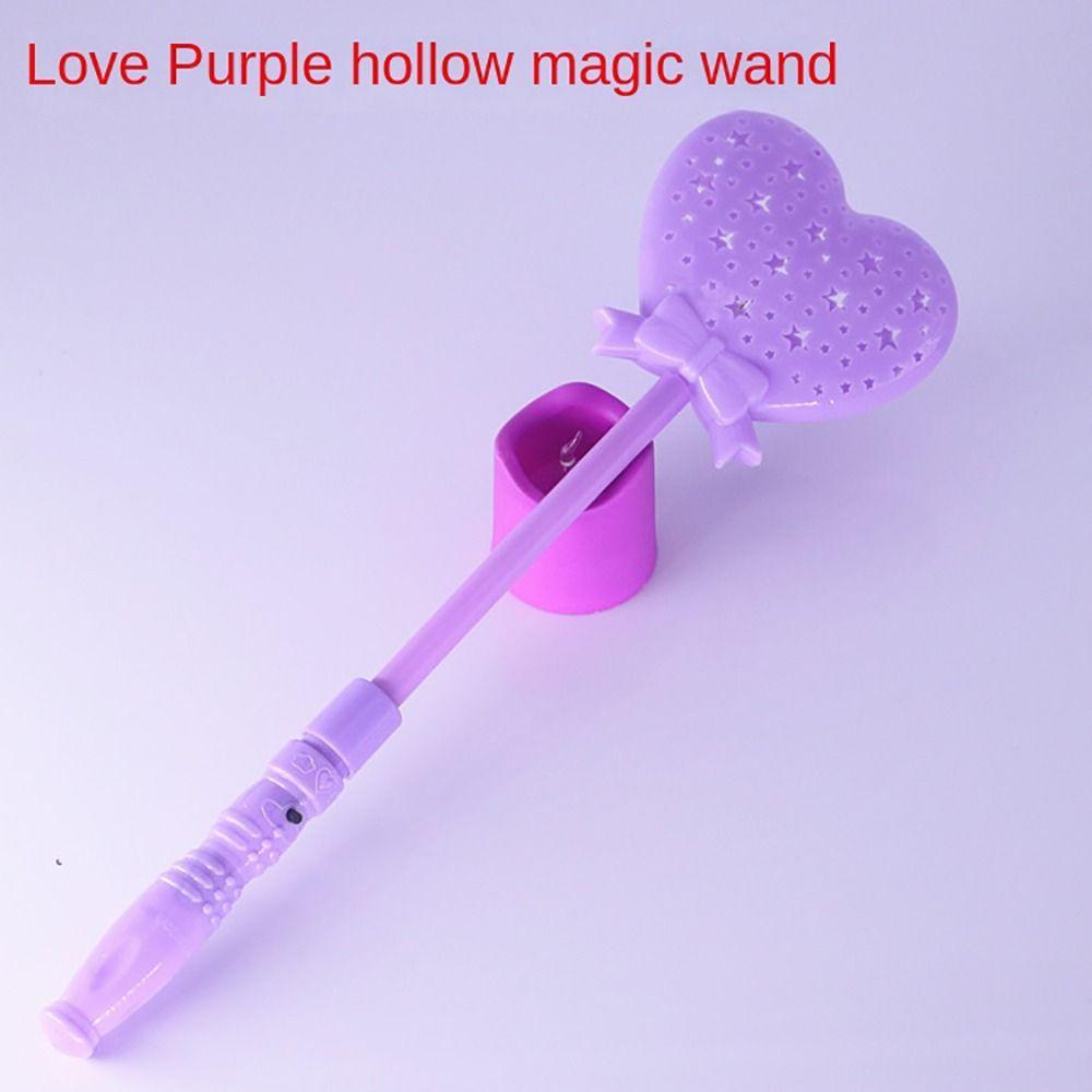 Hollow Star Rod Glow Sticks Cartoon Gift Flashing In Dark Luminous Stick Glowing Toys Light-up Wand LED Flashing Light-Up