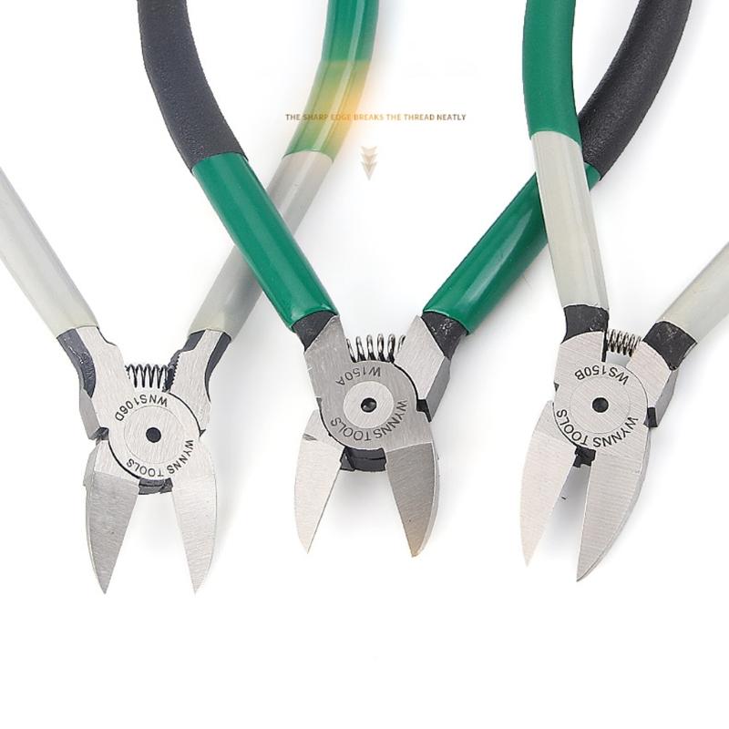 5/6/7inch Diagonal Pliers Side Cutting Nipper Electronic Wire Cutters Outlet Mini Scissors Models Hand Tool Shears