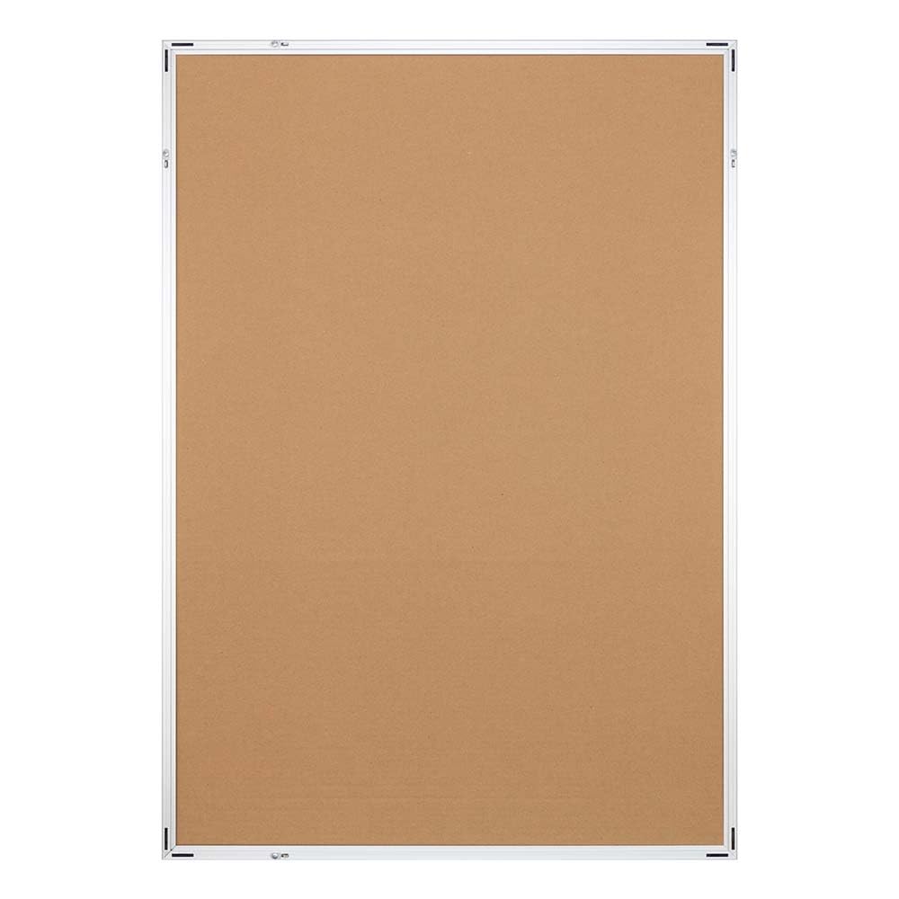 Nakabayashi Aluminum Poster Frame, One-Push Panel, B1 Size, Silver, F-PA-106-SV