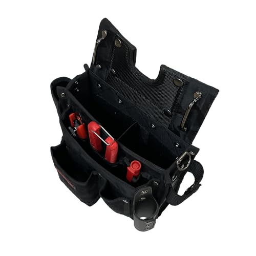 SK11 Pro Style Nail Bag for Carpenters, Reinforced Bottom, Interior Velcro Divider, Inner Sack, and Interior Marker Holder (SPS-TC-16)