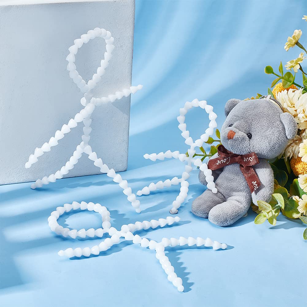 PH PandaHall 6 Pieces Stuffed Toy Skeleton for Dolls Skeleton Mascot Round Head Skeleton Movable Skeleton Limb Connector Doll Making Accessories Doll