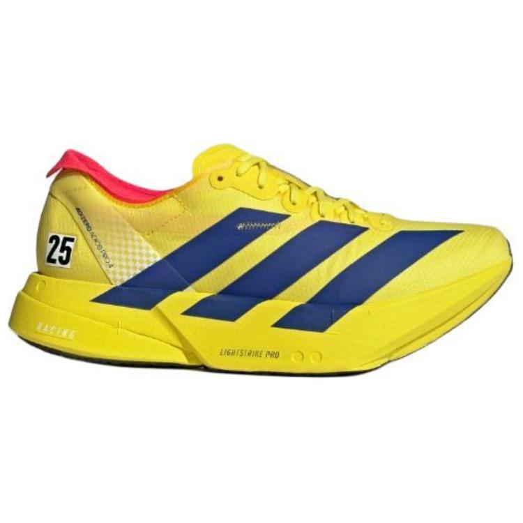 adidas Adizero Adios Pro 4 Tokyo Race Pack Men Sneakers Yellow Pure-Sulfur Lucid-Blue JR6373