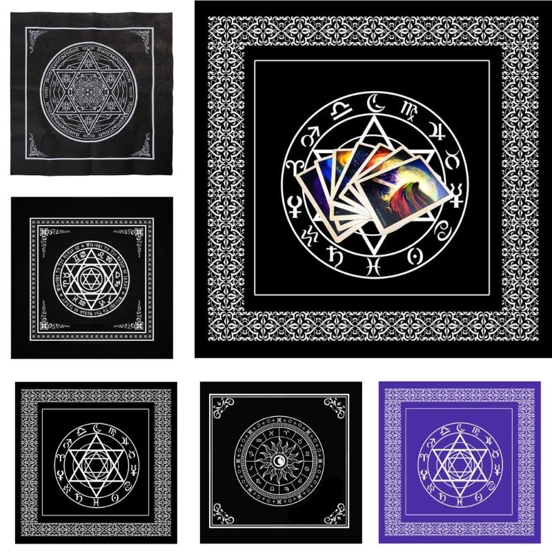 Non-woven Board Games Card Magicians Daily Pad Tarot Tablecloth Rune Divination Altar Tarot Patch Table Cover Cloth