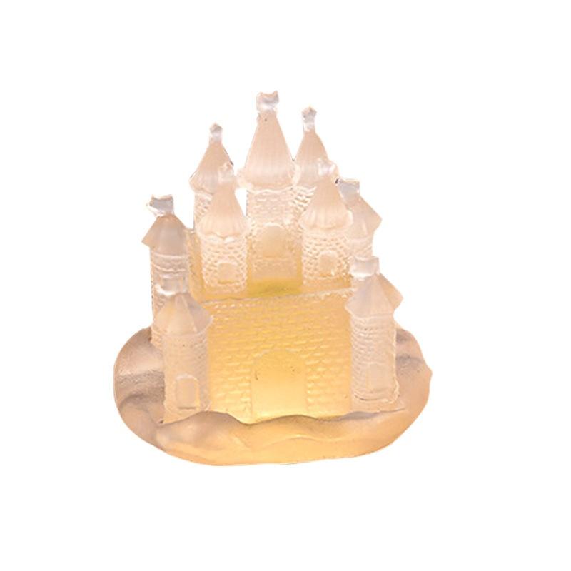 Three-dimensional Castle Silicone Mold Diy Crystal Epoxy Glue Antique Silicone Mold Cake Mold