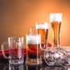 Acrylic Beer Mug with Handle Unbreakable Drinking Glasses Shatterproof Water Tumblers for Indoor Outdoor Dishwasher Safe