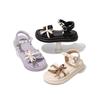 Breathable girls shoes children's baby princess sandals 2025 new summer summer girls older children foreign gas soft sole