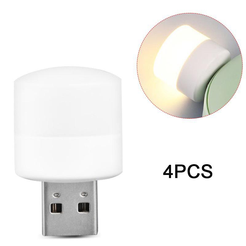 4PCS USB Keyboard Light 5V Led for Laptop Notebook Desktop Book