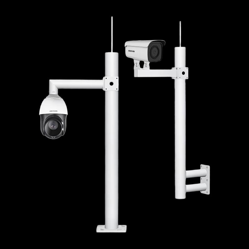 Hikvision Surveillance Camera L-Type Wall Mount Pole Kit