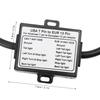 7 Pin to 13 Pin Trailer Wiring Adapter Brake Signal Splitter for Truck, Car Plug Connector Swap