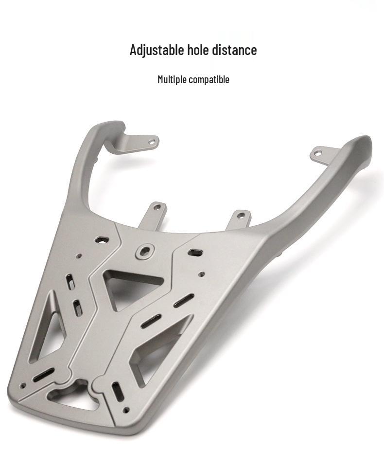 Haojue LUMI125 Rear Aluminum Alloy Cargo & Luggage Rack Modification Accessory