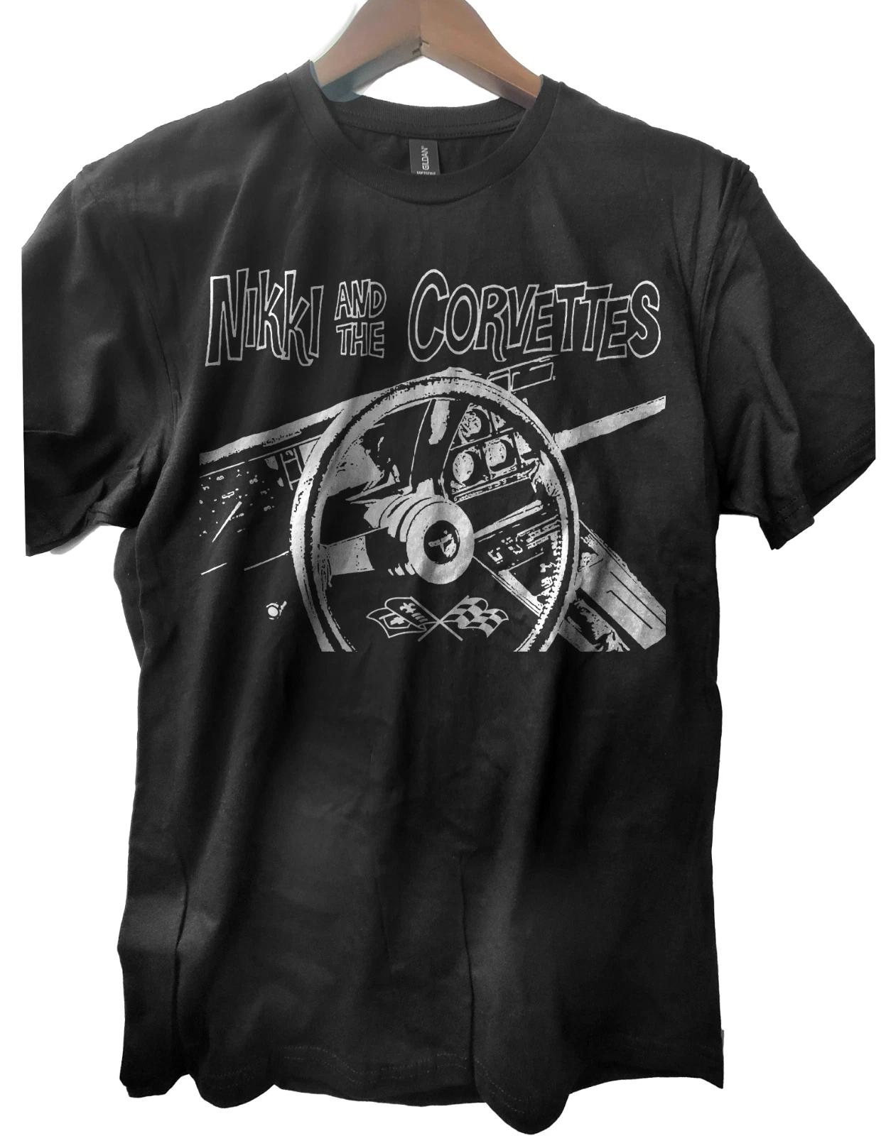 Nikki and the Corvettes band t T-Shirt 4XL