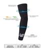 New Balance Unisex Compression Arm Sleeves for Outdoor Sports, Black, Sizes L/XL (1 Pair)