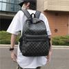 Schoolbag Retro British Style Schoolbag Male College Student High School Ins Trendy Soft Leather Large Capacity Backpack Backpack Female