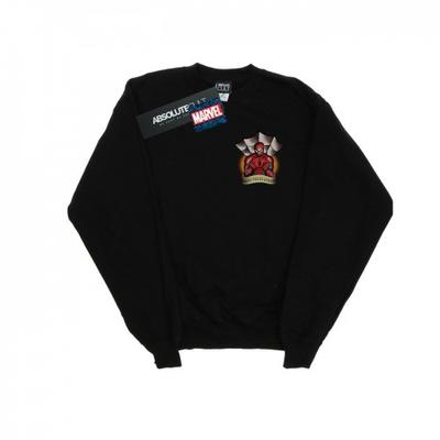 Mens Spider-Man Tattoo Breast Print Sweatshirt