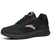 New Anta Slip Resistant, Abrasion Resistant, Breathable Low Top Casual Running Shoes Women's Black 922115571-4
