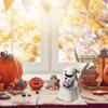 Holding Pumpkin Spooky Figure Prop Ornament Resin Halloween Sculpture  Indoor