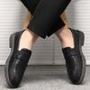 Slip-on Fashion 2024 Man Casual Shoe Height Increasing Footwear Offer Summer Sale Comfortable Leather Shoes for Men Common Trend