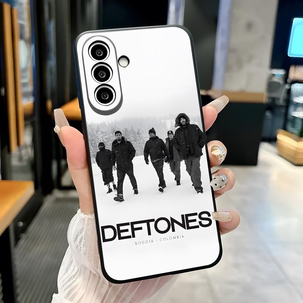 

B-Band Deftones Phone Case For Samsung A25 A13 A33 5G A54 A36 A35 A56 A52 A14 Shockproof Soft Cover Samsung A05