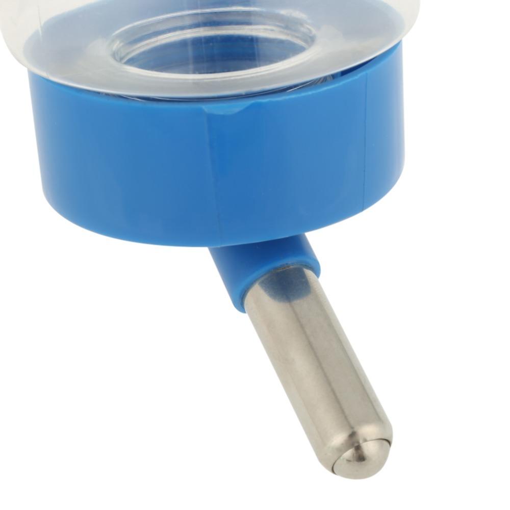 400ml 400ml Capacity Hanging Pet Water Dispenser Pet Hanging Drink Fountain Dog Cat Daily Drinking синий