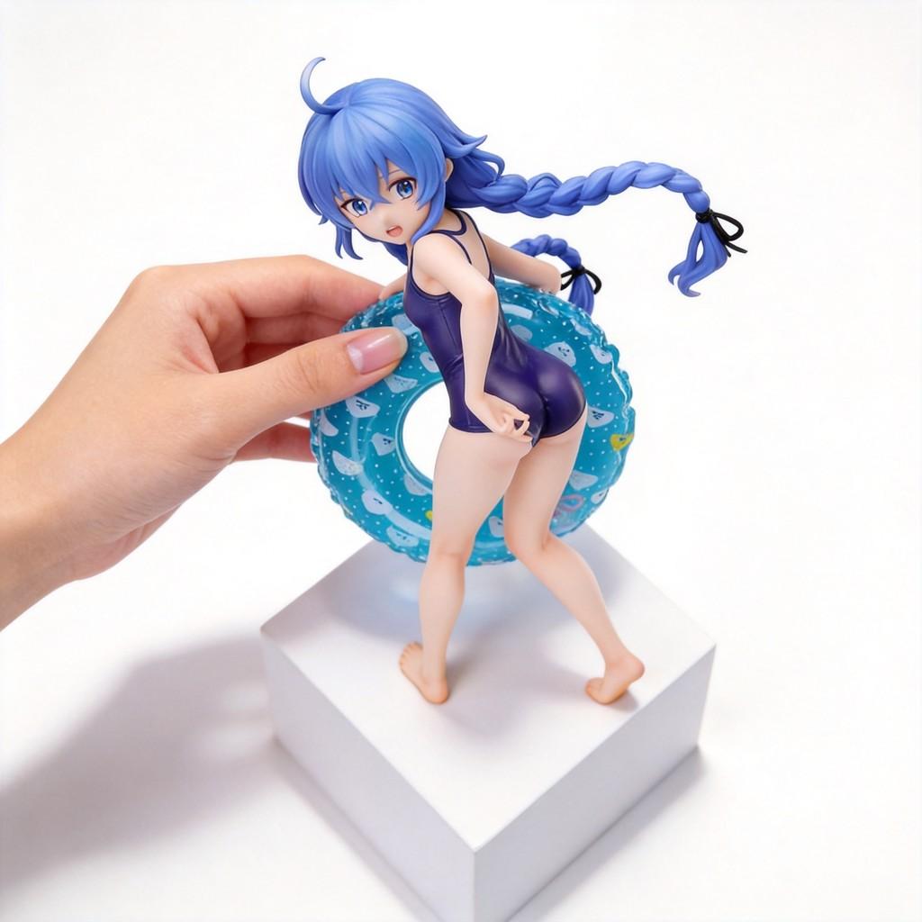 Mushoku Tensei Jobless Reincarnation Roxy Migurdia Pvc Material Pool Float Model For Desk Decor And Gift Ideas