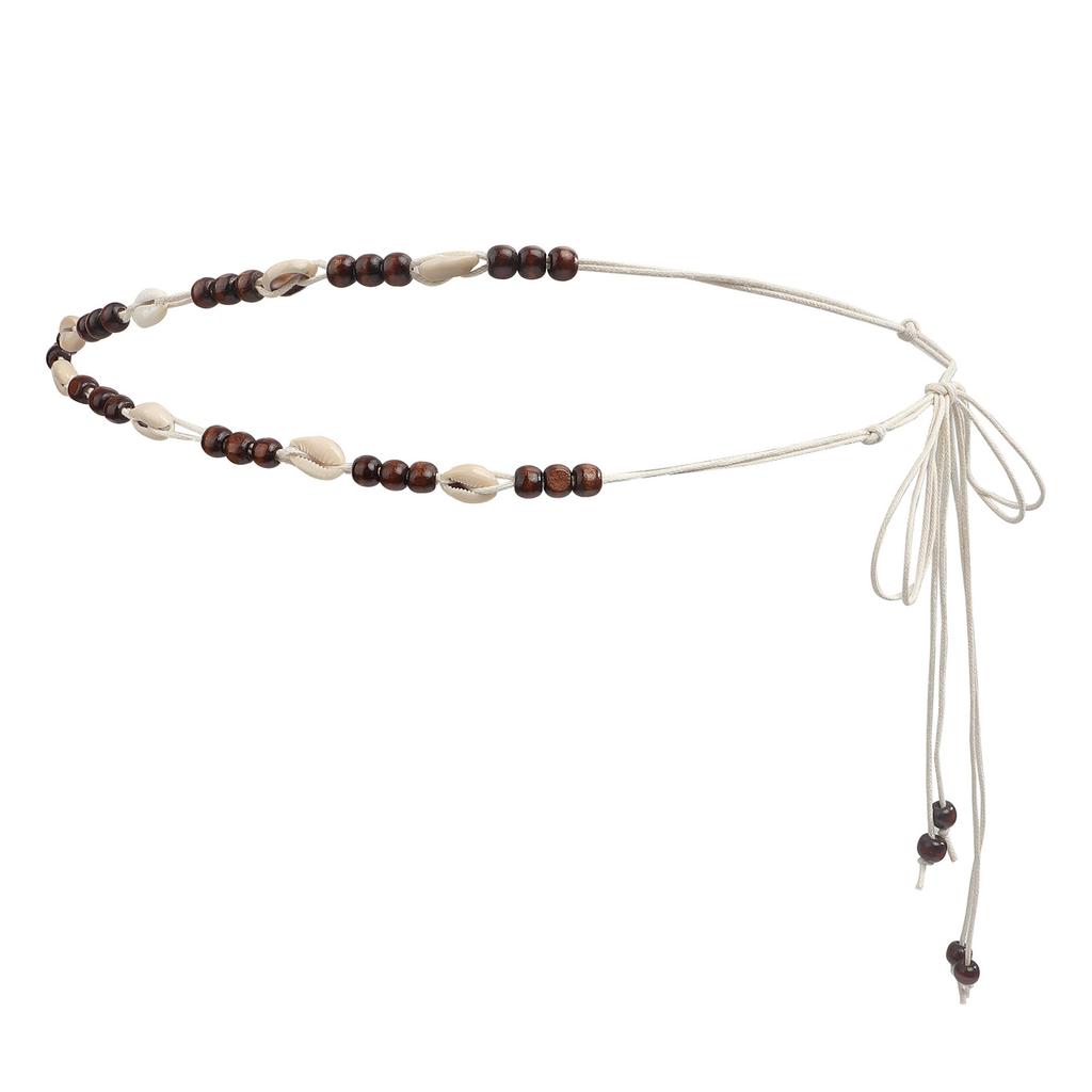 Ethnic Handmade Braided Belt Adjustable Waistband For Music Festivals And Outdoor Activities
