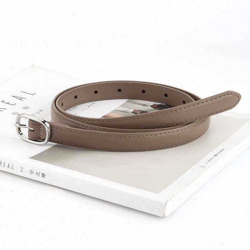 New Genuine Leather Ins Style Belt for Women Simple and Versatile Decorative Dress Casual Pants for Women Waist Belt High-end