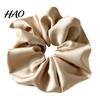 Comfortable Hair Bands for Long Wear Satin Scrunchies, High Elasticity Ties Women Girls, Non Slip Band, Decorative Wrist Bracelets Girls Solid
