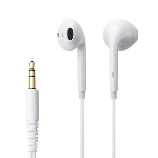 Elecom Earphones Wired In-Ear Type 3.5mm 3-Pole Cable Length 1.2m White EHP-F14IAWH