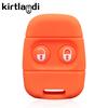 Silikon 2-Tasten Fernbedienungsschlüsselhülle für Land Rover Defender Freelander Rover 25 45 100 200 400 MG ZS ZR MGF Schlüsselhalter Abdeckung Schale