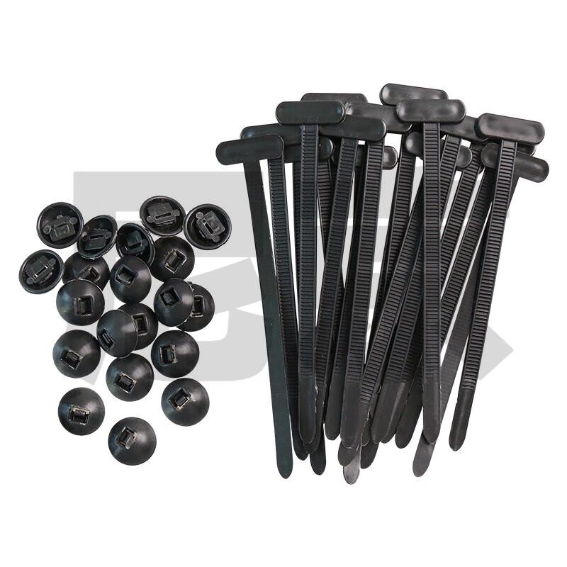 Universal Automotive Cable Tie Fastener Clips