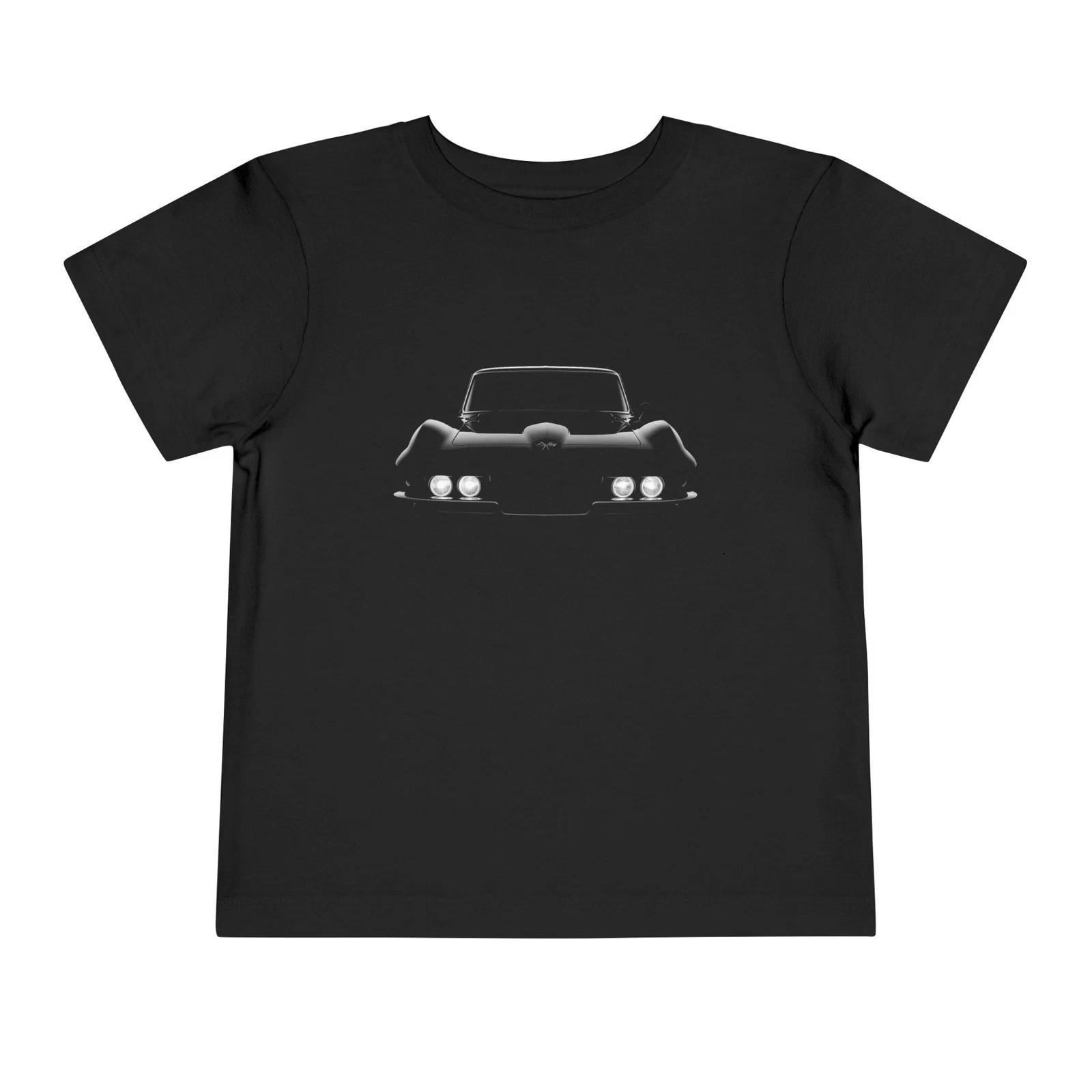 Toddler 1967 Corvette T-Shirt | Chevy C2 Front Minimalist Tee L